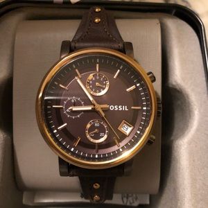 Fossil Boyfriend Watch (Brown)